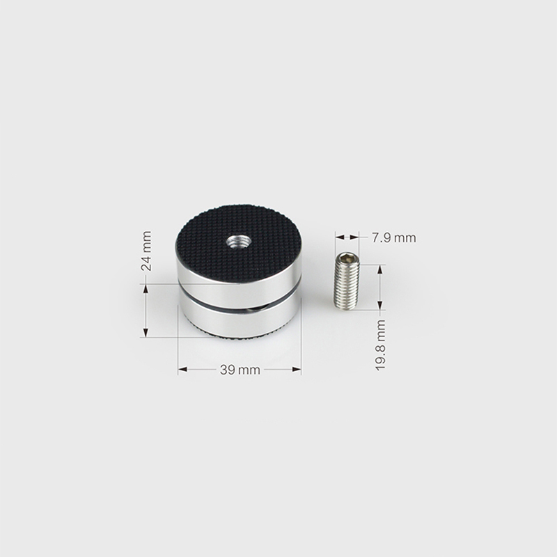 Suporte de alto-falante de áudio hifi, almofada de pé anti-choque, pés de isolamento de pico para amplificador, pré-amplificador dac, alto-falante, reprodutor de gravação de vinil