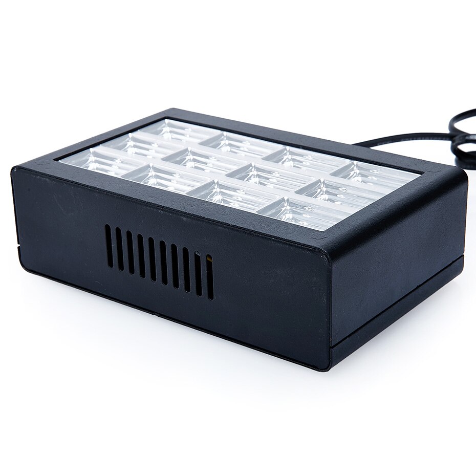 Alien afstandsbediening 12 led rgb witte stroboscoop podiumverlichting effect disco dj bar feest kerst flits geluid actief licht
