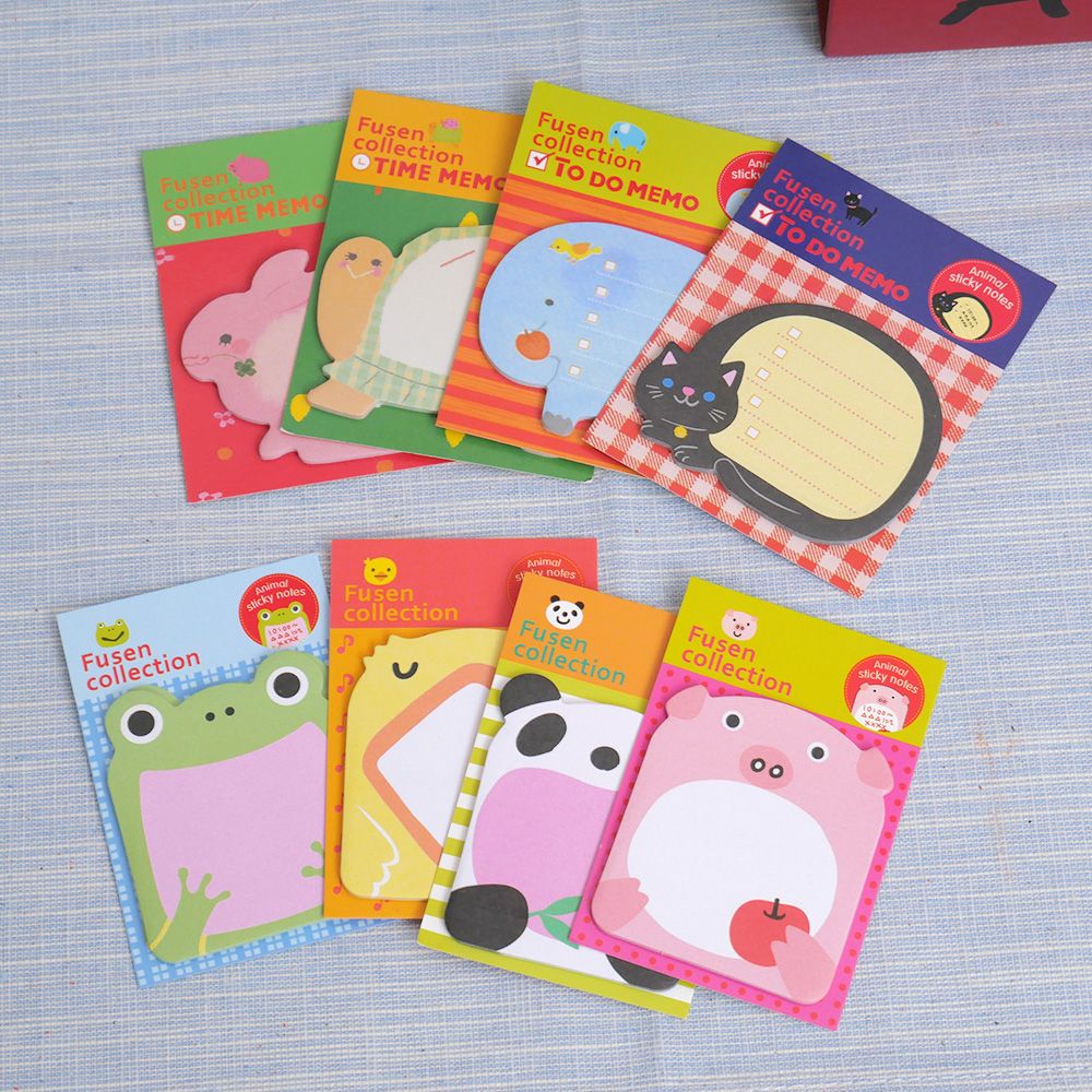 1pcs Briefpapier Bos Dier Serie Leuke Paper Memo Pad/Sticker Post Sticky Notes Notepad School Kantoorbenodigdheden