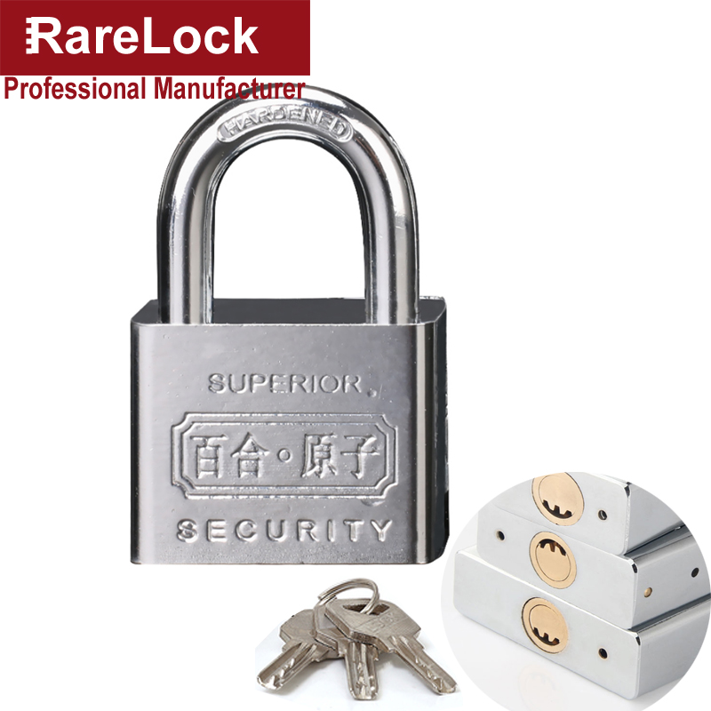 Spezielle Schlüssel Vorhängeschloss 50-60mm für Tor Tür Schrank Luft Kasten Schule FITNESSRAUM Schließfach Hardware- DIY Rarelock Frau462X ich