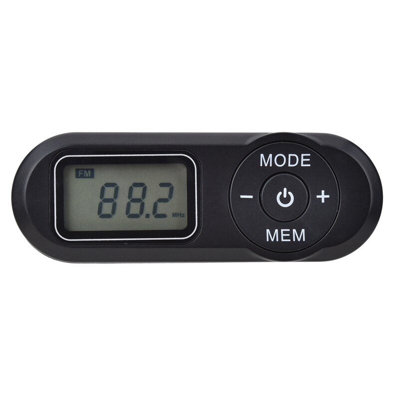 Mini Radio FM Portable, récepteur Radio de poche avec écouteurs Radio stéréo basse FM pour la marche en cours d'exécution Jogging: Default Title