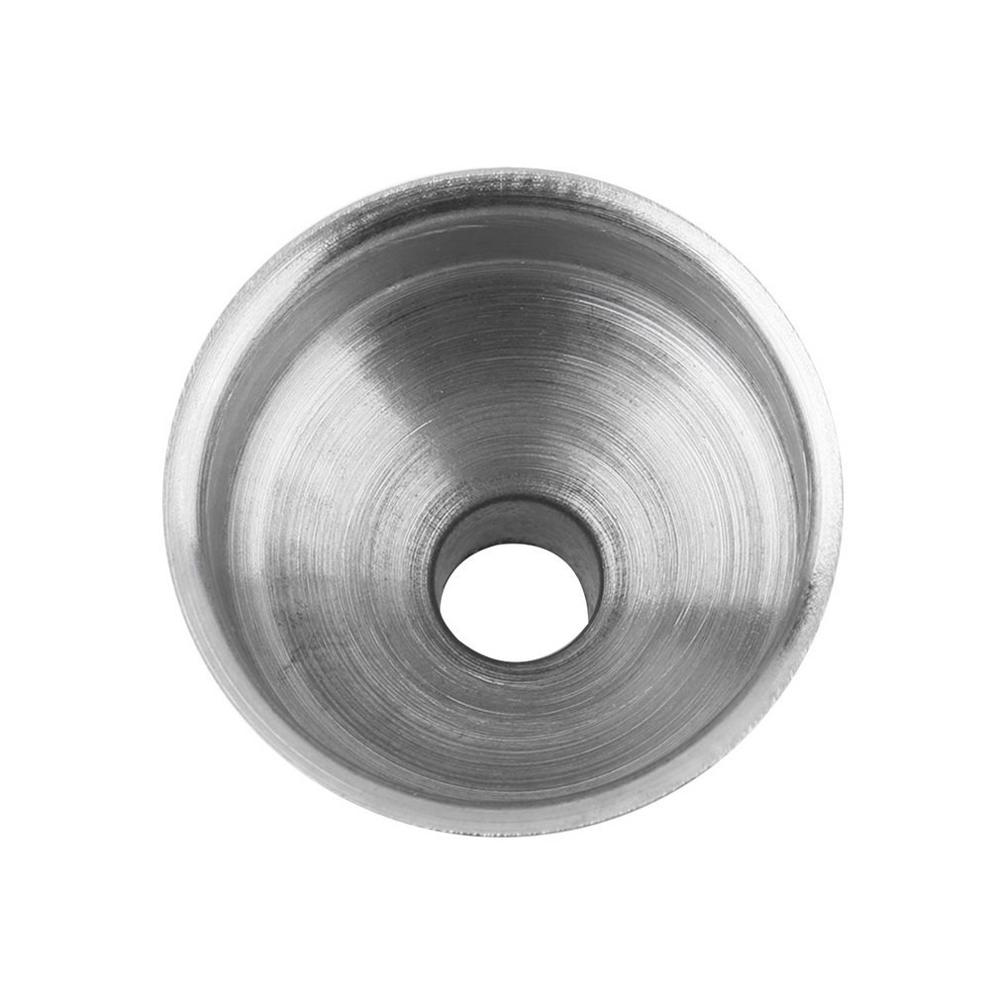 Embudo de acero inoxidable para la mayoría de los frascos de cadera Canning herramientas de cocina embudo filtro vino pote del Whisky Mini amplia embudo de boquilla