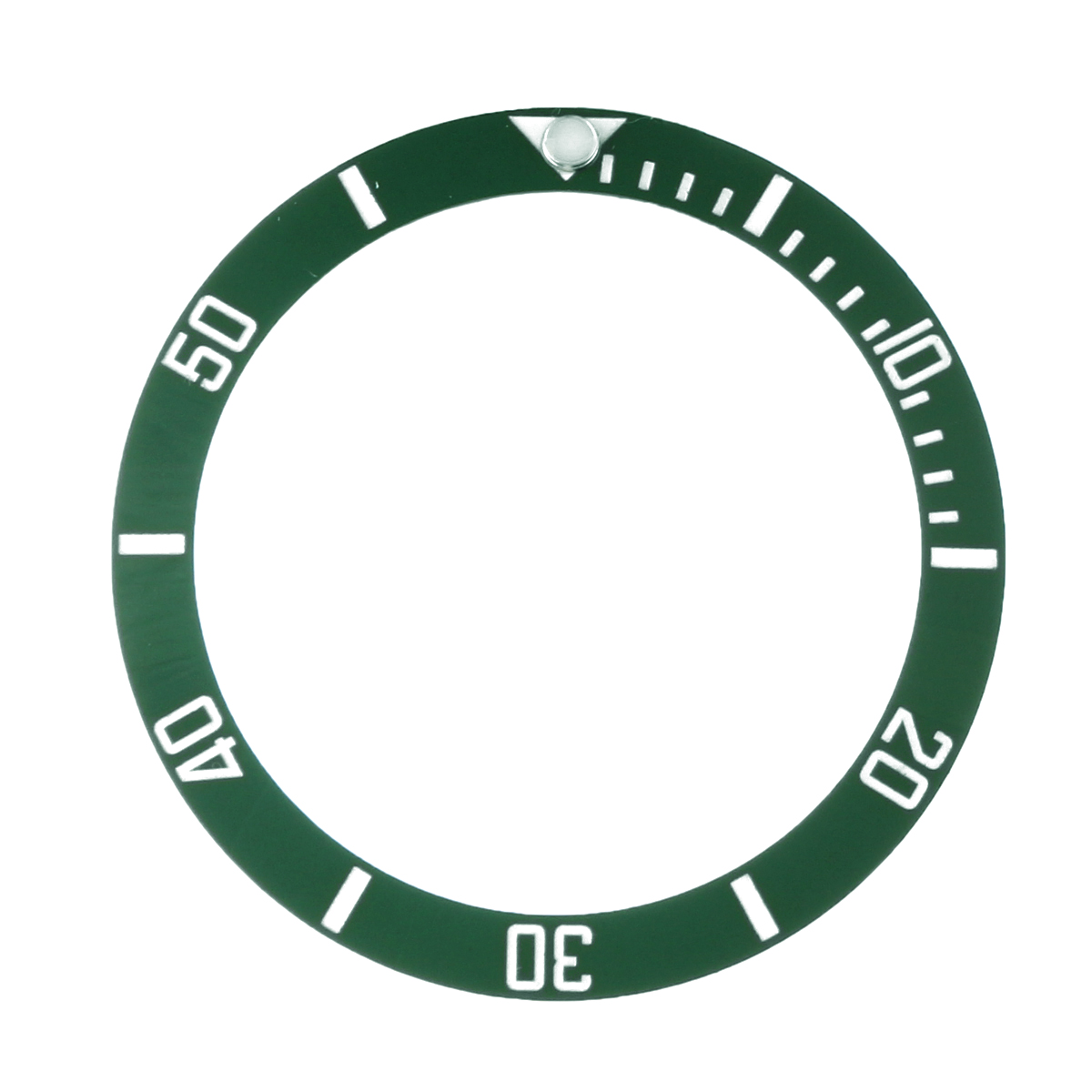 Recambio de bisel cerámico para reloj de 40mm, accesorio automático para relojes de hombre, negro/azul/Verde/dorado, Rolx: 40mm green