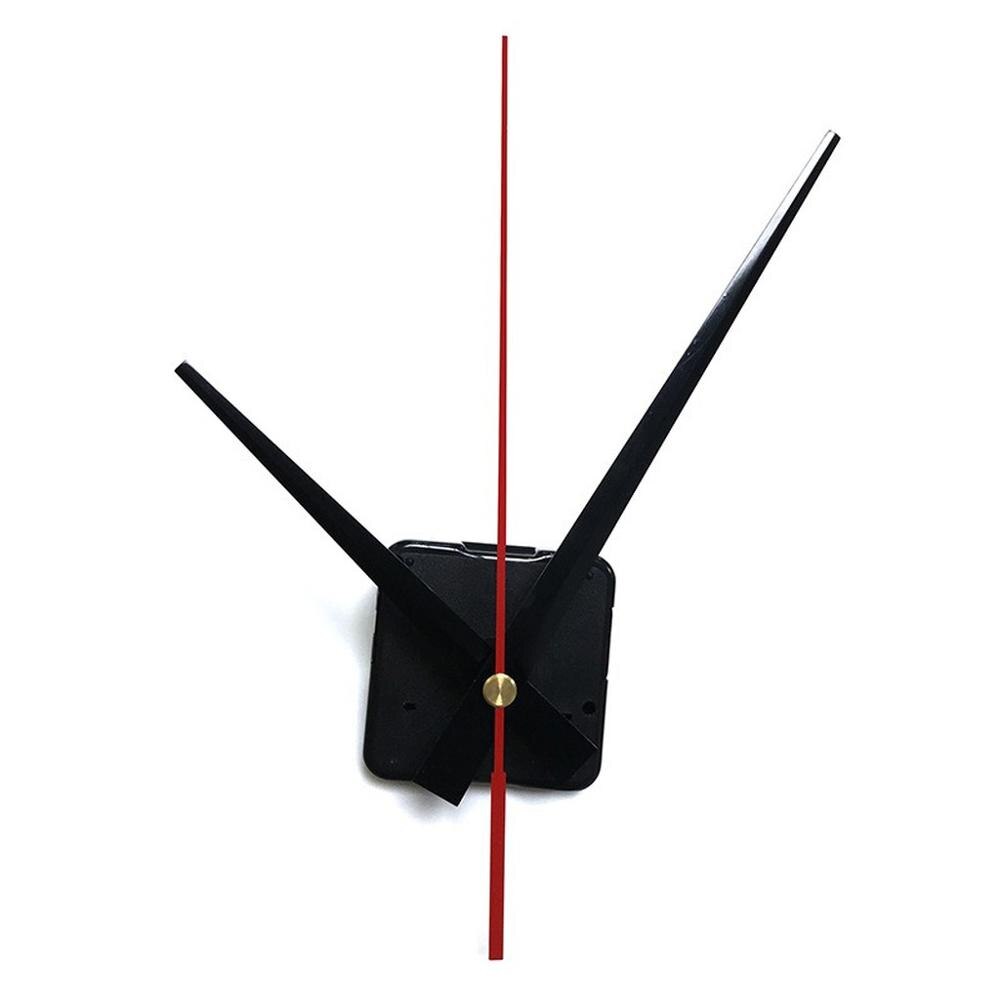 Sweep Silent Quartz Wall Clock Movement Mechanism and Hands Pointers with Hanger for Diy Repair Replacement Part