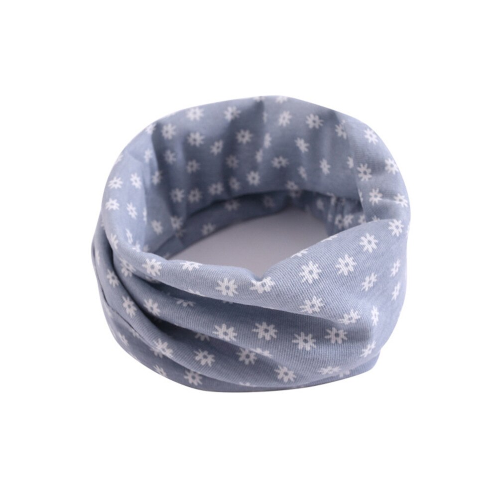 Children Cotton Scarf Baby Kids Autumn Winter Warm Hijab Scarf Boys Girls Cartoon Scarves Collar O Ring Magic Neckerchief: A14