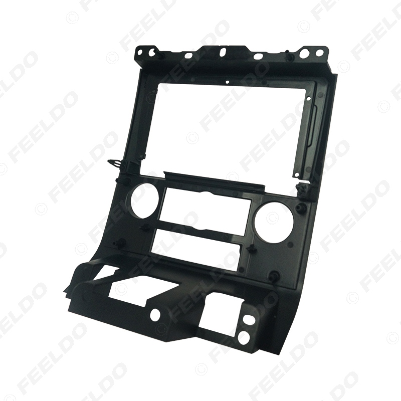 FEELDO Car 9 Inch Audio Face Plate Fascia Frame For Ford Escape 2Din Big Screen Radio Stereo Panel Dash Mount Frame Kit