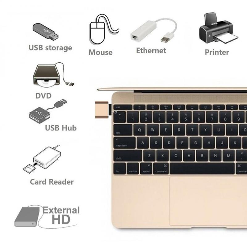 USB 3.0 Type-C OTG Cable Adapter Type C USB-C OTG Converter for Xiaomi Mi5 Mi6 Huawei Samsung Mouse Keyboard USB Disk Flash