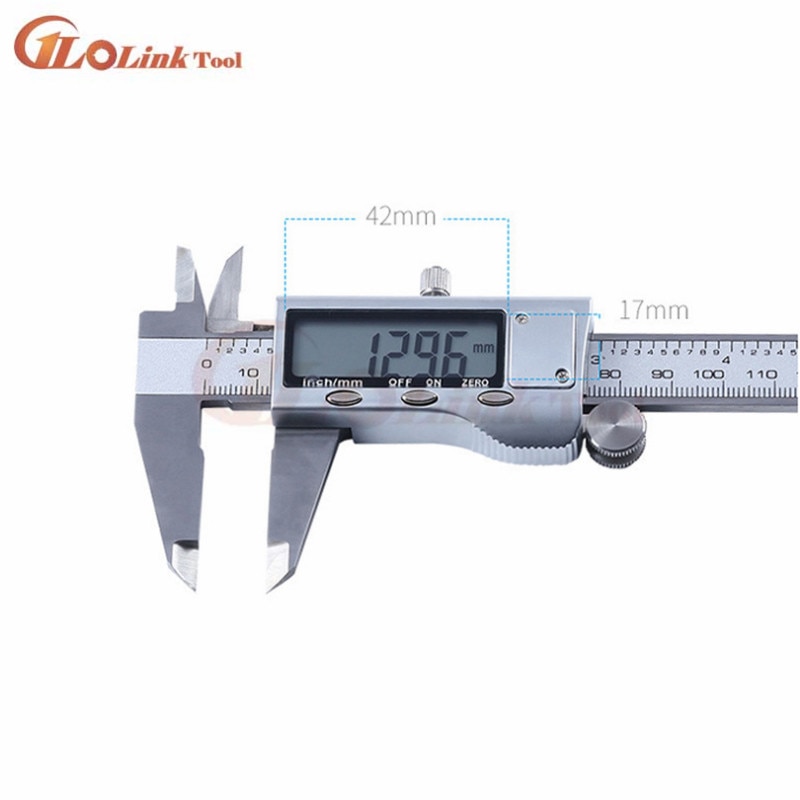 Industrial level metal case Stainless Steel Digital Caliper 0-50mm 0-150mm 200mm 300mm Electronic slide caliper micrometer gauge