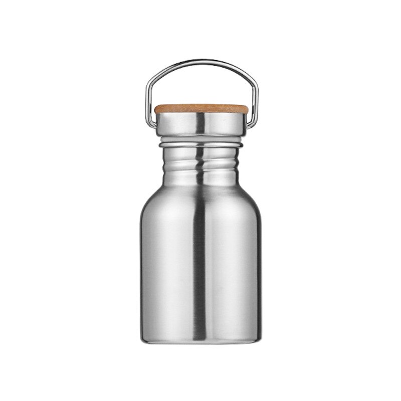 Stor kapacitet rustfrit stål sportsflaske lækagesikker holdbar metal vandflaske miljøvenlig vandflaske