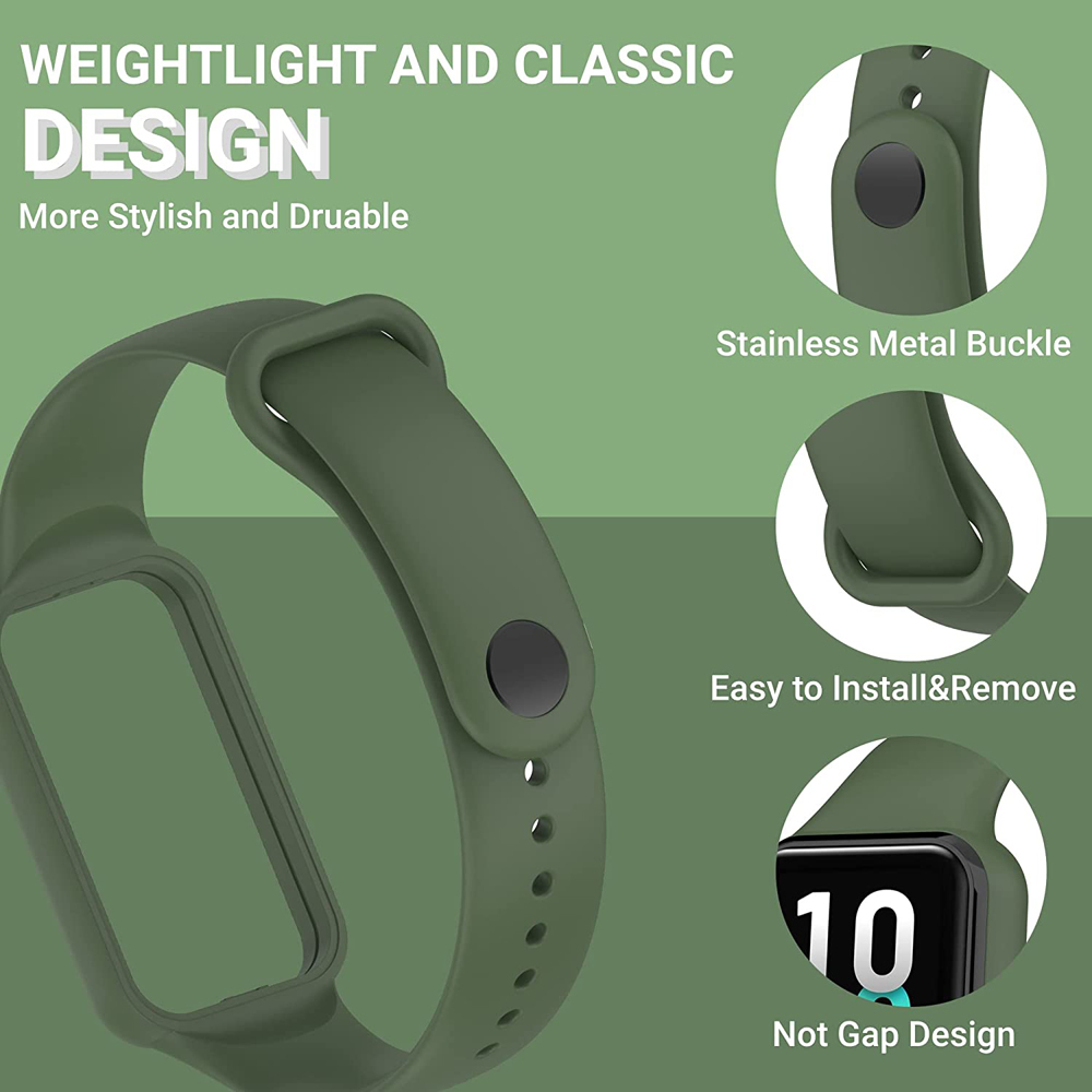 Urrem til amazfit band 7 rem udskiftningsrem til amazfit band 7 urremme armbånd