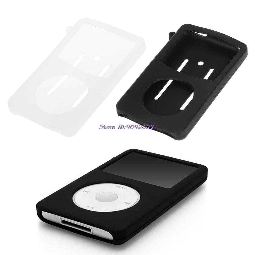 Coque en Silicone pour iPod Classic 80GB 120GB dernière génération 6th 160GB