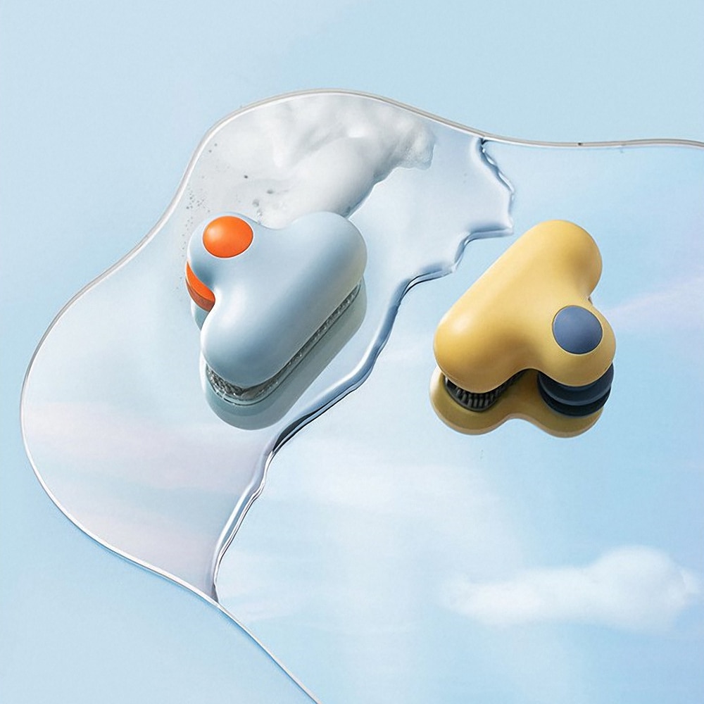 Mini t form spejl visker badeværelse glas visker skraber væg sugehængende vindue spejl rengøringsbørster husholdningstilbehør