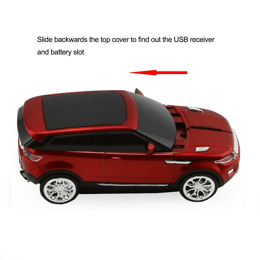 CHYI Wireless Car Shape Computer Mouse Usb Optical Mini 3d Ergonomic SUV Gaming Mice Portable PC Gamer Mause For Laptop Macbook