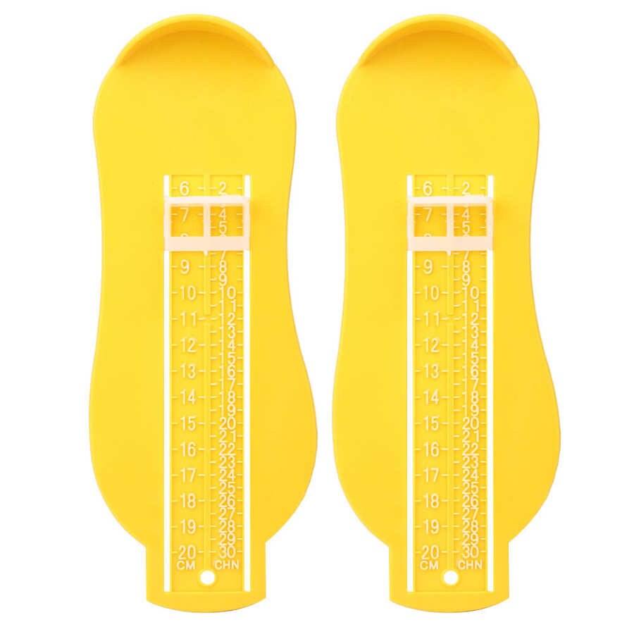 2pcs Baby Foot Ruler Kids Foot Length Measuring device child shoes calculator for chikdren Infant Shoes Fittings Gauge Tools