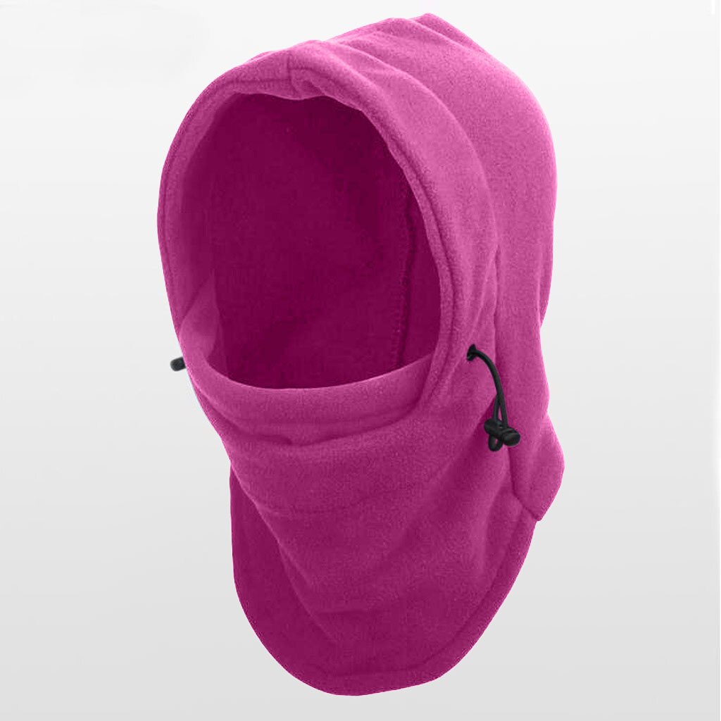 6 In1 Hals Heren Outdoor Fleece Warmer Hoed Muts Fleece Hood Ski Masker Warm Helm Warme Muts Voor mannen Fall Fleece Hoeden 2: HT