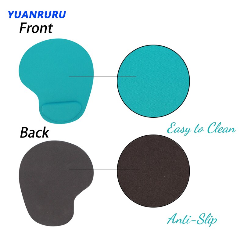 Muismat Met Polssteun Voor Computer Laptop Notebook Toetsenbord Muis Mat Met Hand Rest Muizen Pad Gaming Accessoires