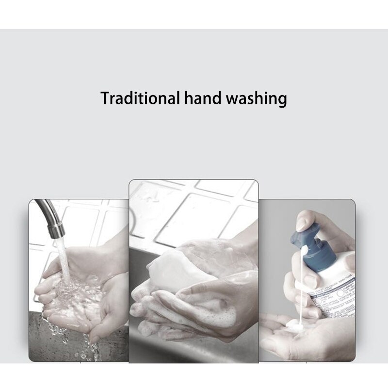 Automatic Foaming Soap Dispenser 100Ml Premium Touchless Battery Operated Electric for Bathroom Kitchen Detergent