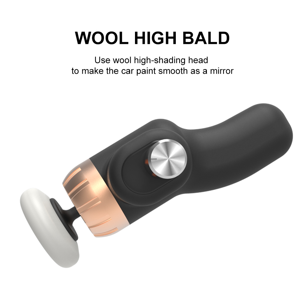 Mini Polishing Machine Car Electric Polisher Cleaning and Polishing Waxing Machine Automobile Surface Scratch Repair Tool