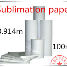 36 "100gsm warmte tranfer snelle droge grootformaat sublimatie papier roll