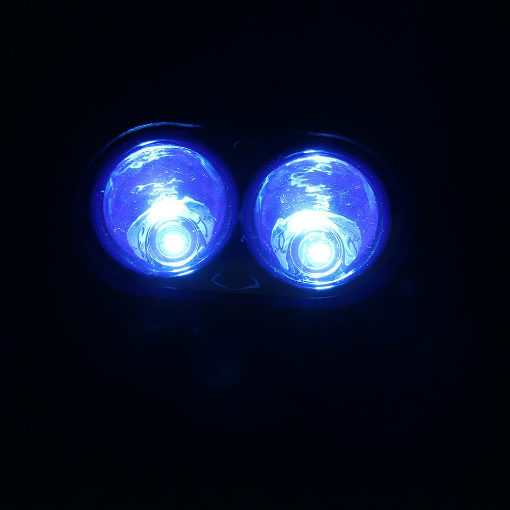 10-30v 20w blå led gaffeltruck ljus vattentät led strålkastare rostfritt stål gaffeltruck varningslampa