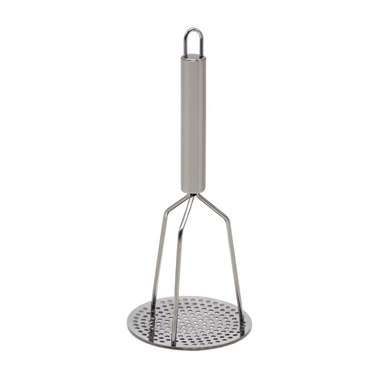 Household Stainless Steel Potato Press with Handle Stainless Steel Masher Kitchen Mash Tool