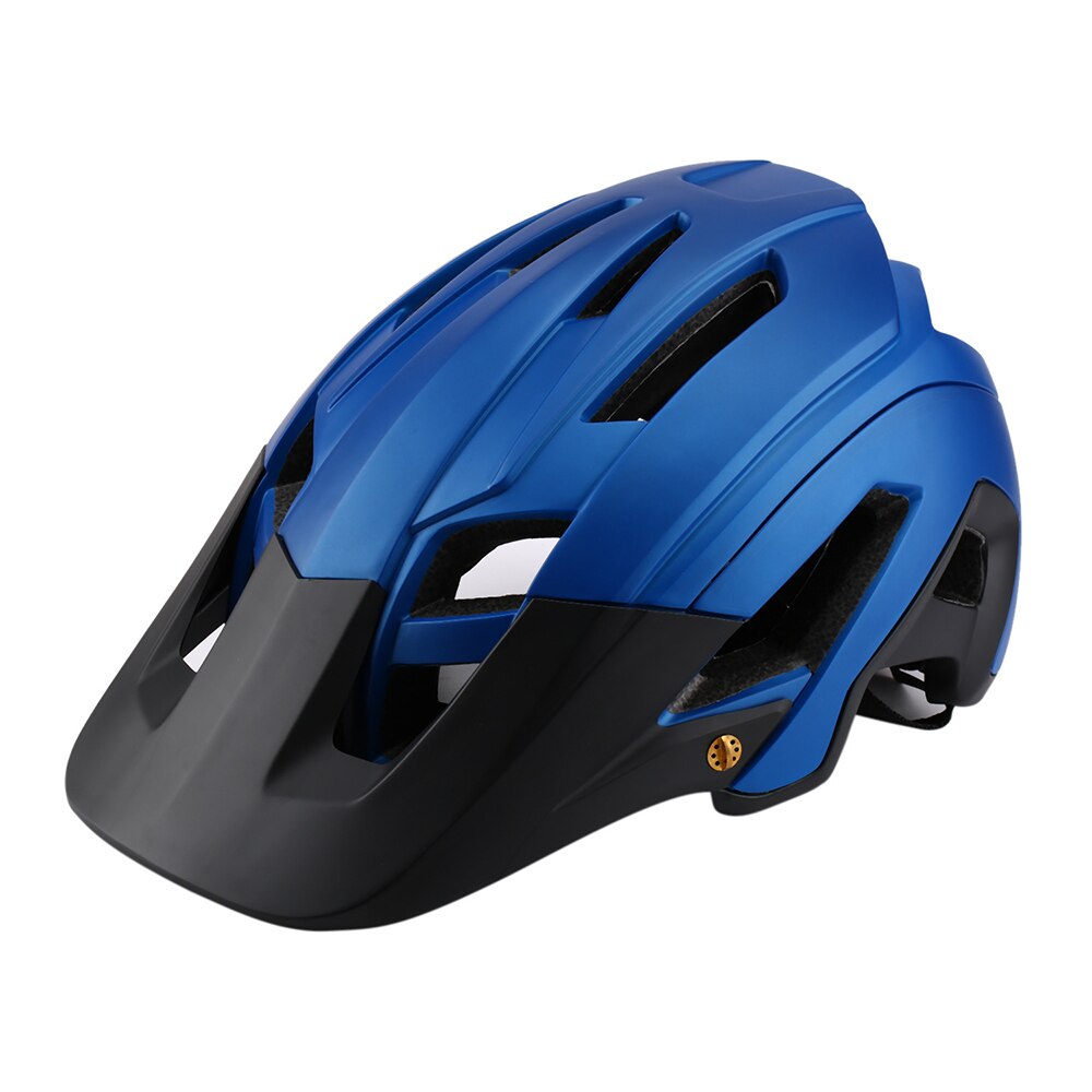 Casco de ciclista mujeres hombres Casco de bicicleta Capacete Da Casco bicicleta de montaña MTB Ciclismo de Carretera de seguridad al aire libre deportes ciclismo Casco: Blue black