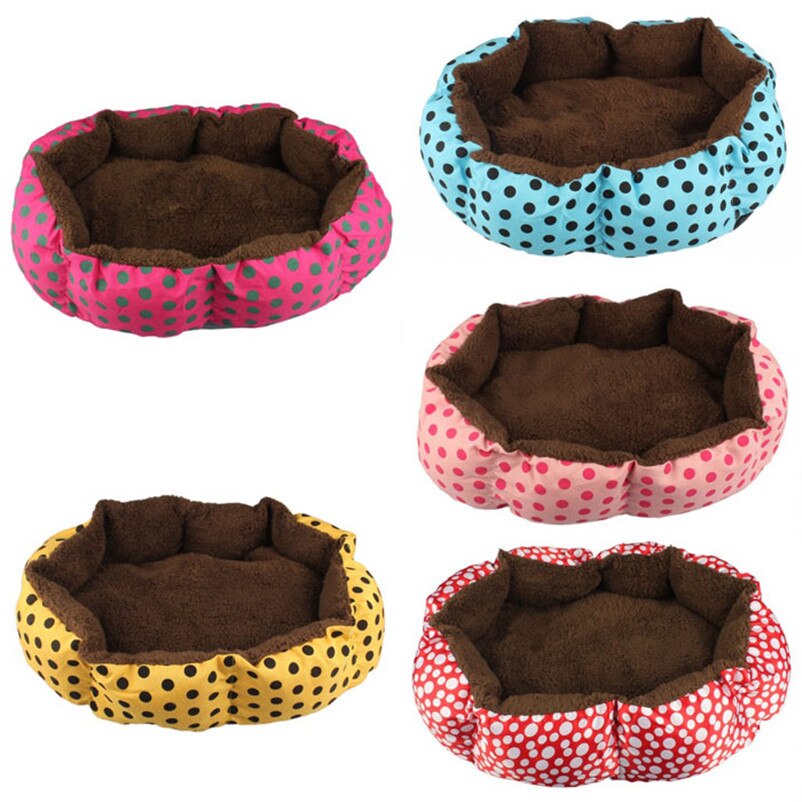 Mooie Kleine Hond Bedden/Matten Zachte Flanellen Pet Dog Puppy Cat Warm Pluche Cozy Nest mat Pad