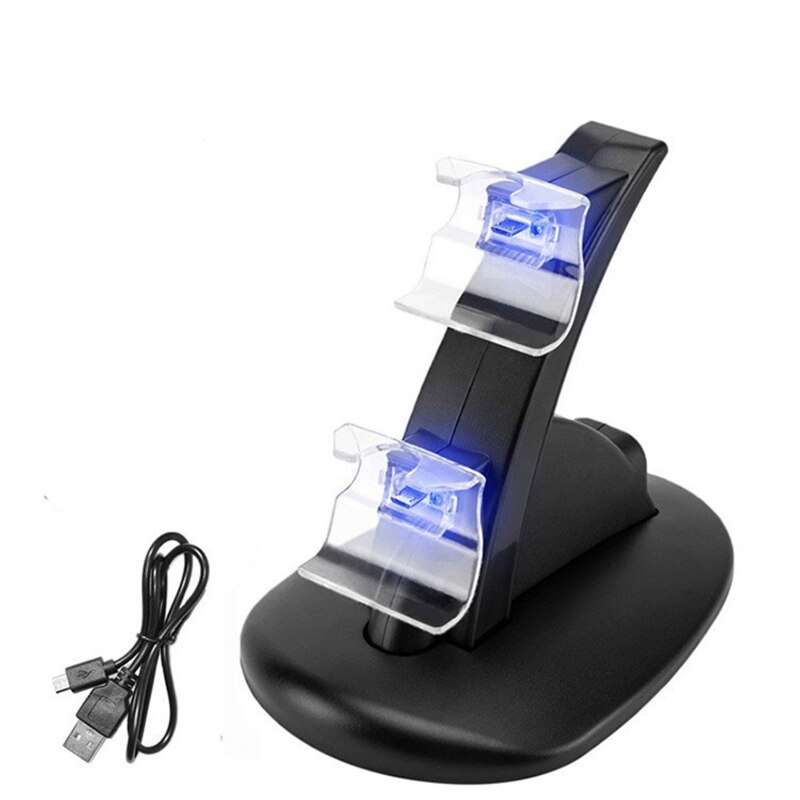 Led Dual Usb Opladen Lader Dock Stand Cradle Docking Station Voor-Xbox One S X Slim Game Gaming Console controller