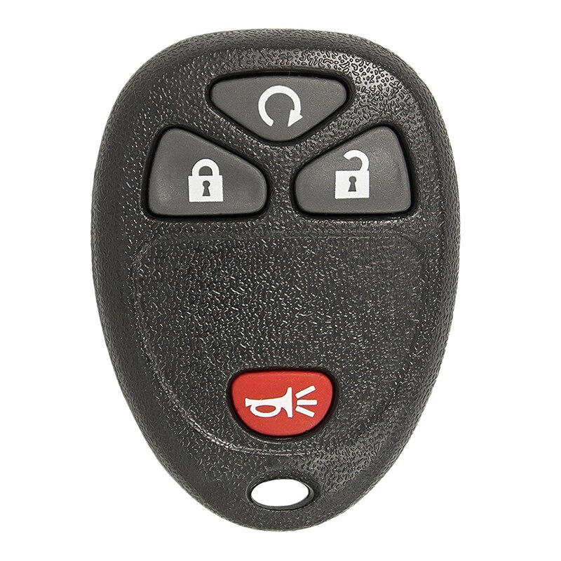 Fob Shell Case 4b RS For Buick Cadillac Chevy GMC Chevrolet Traverse 1pc Durable Black Keyless Remote Car Entry Key