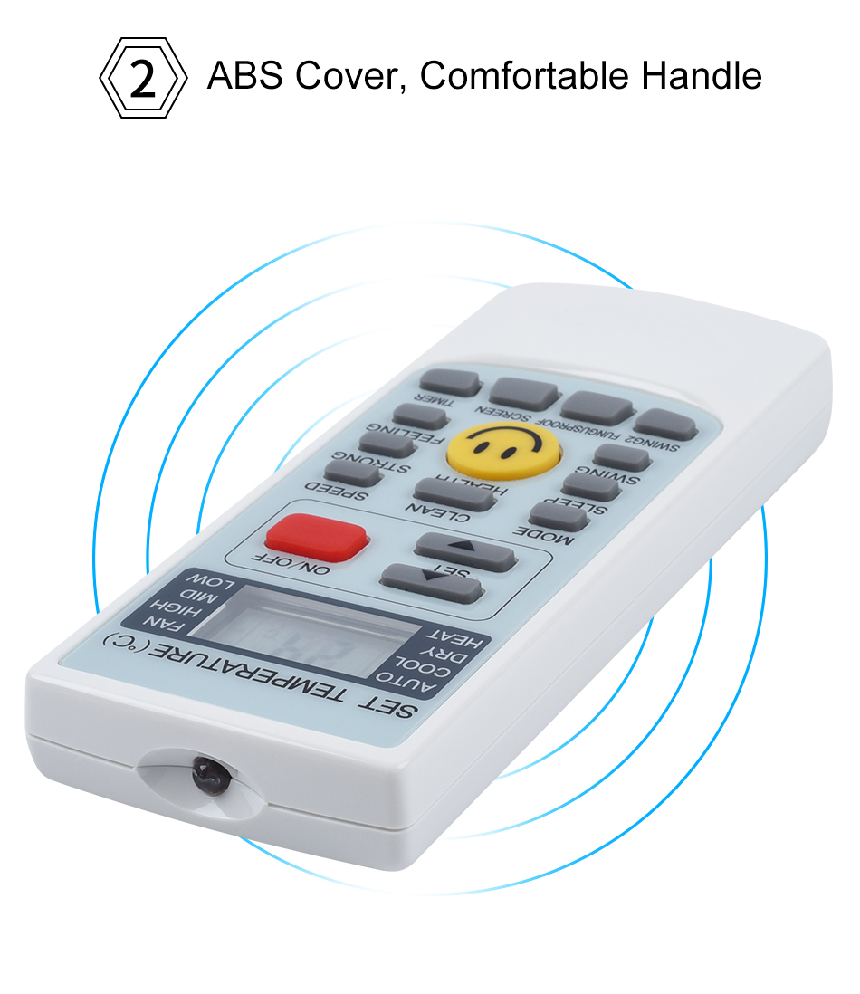 YKR-H/209E Air Conditioner Remote Control for AUX Air Conditioner (YKR-H/209E)