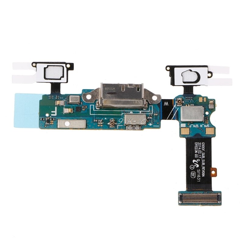 Porta USB di Ricarica Connettore del Cavo Della Flessione Parti Del Telefono Per Samsung Galaxy S5 G900F G900I