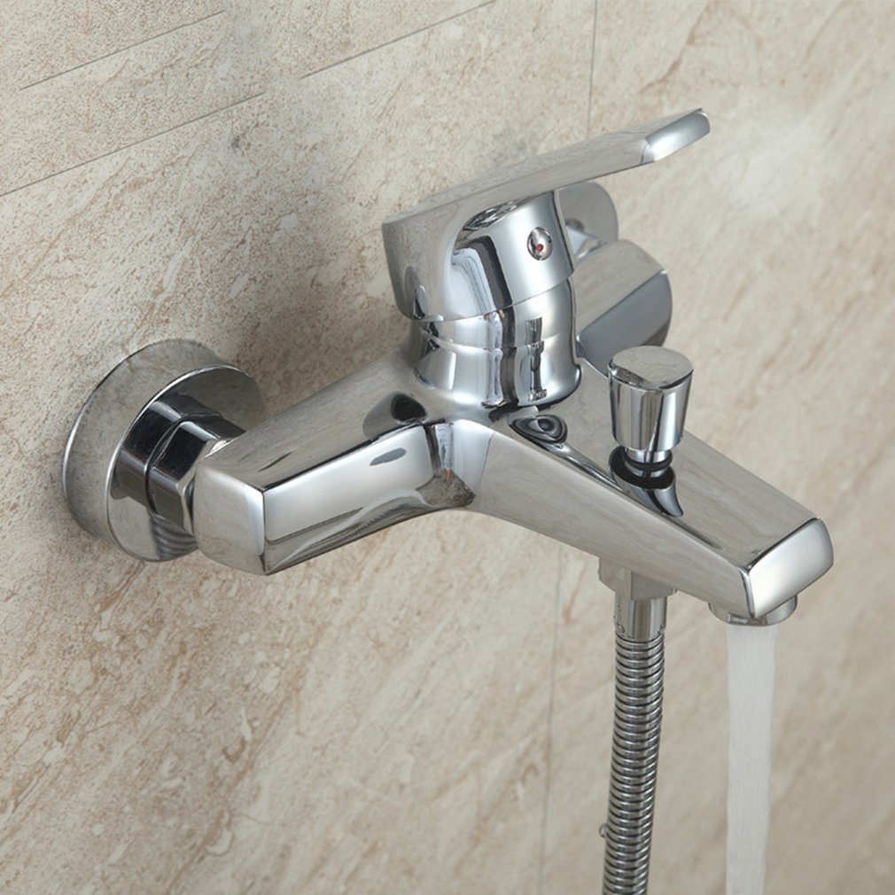 Douche Kraan Bad Douche Kraan Triple Koude Douche Kraan Muur Gemonteerde Bad Kraan Water Tap Voor Badkamer