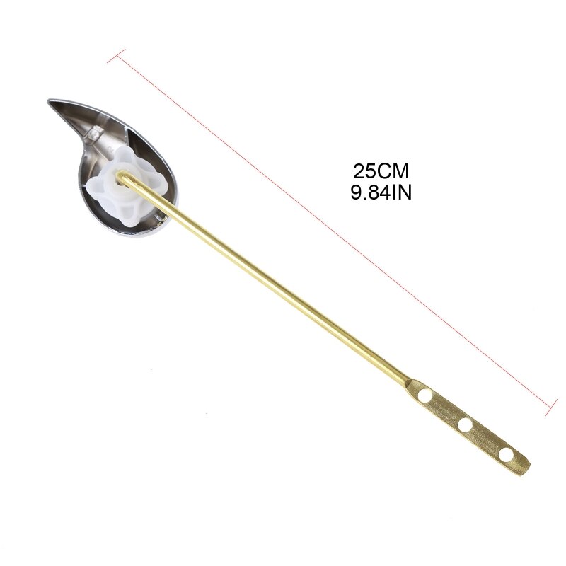 Front/Side Straight Rod/Side Curved Rod Old-fashioned Pedestal Pan Copper Rod Chrome Handle Bathroom Toilet Tank Parts