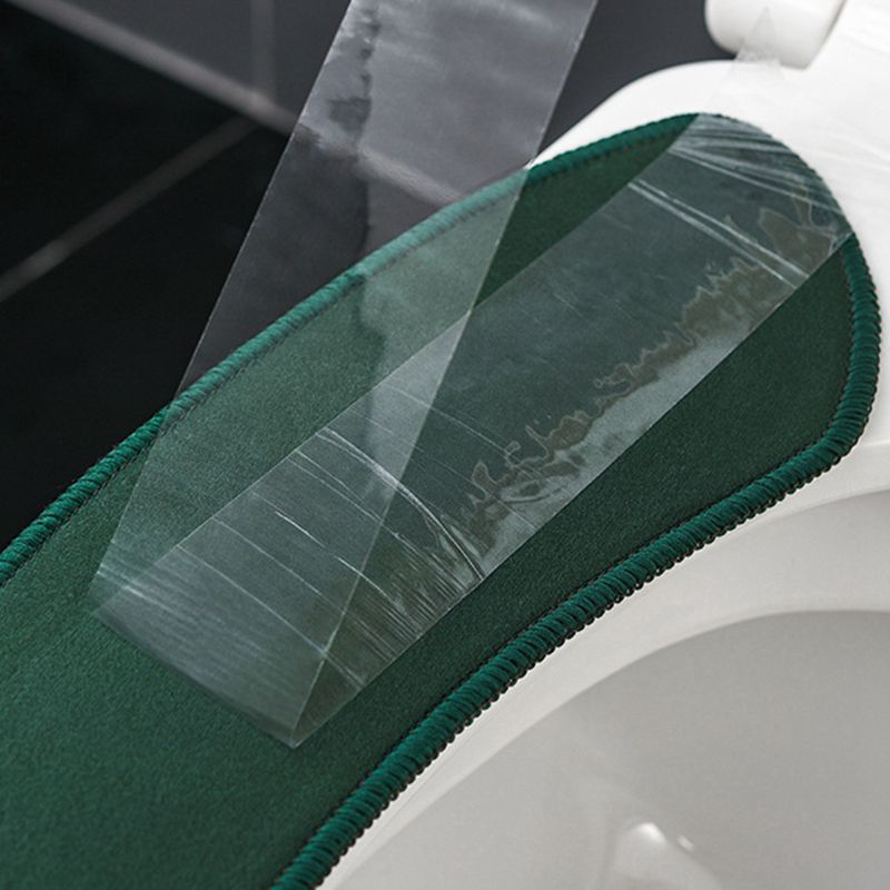 NEWFashion velours coussin de toilette hiver imperméable couverture de toilette épaissie pâte universelle en peluche coussin autocollants de toilette *