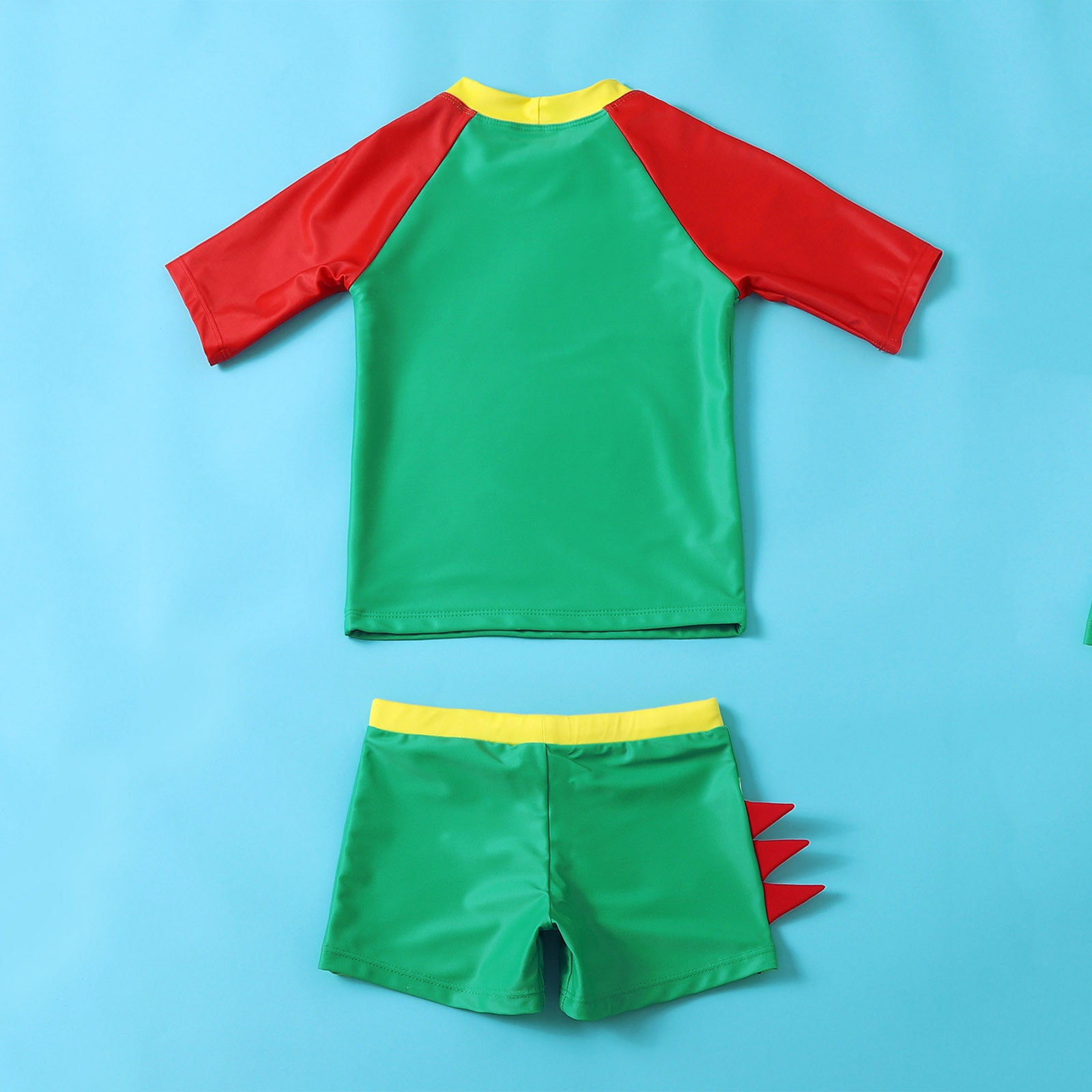 Enfants bébé garçon maillot de bain enfant en bas âge enfants bébé garçons maillots de bain mosaïque maillot de bain d'été tenues ensembles de vêtements d'été garçons