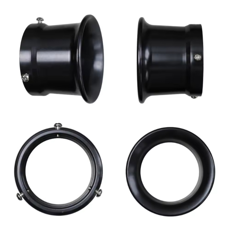 Filtro de aire Universal para carburador de motocicleta, 50mm/55mm, copa de viento para bocina, PE28 modificado, 30mm, PWK 21 24 26 28 30mm: Transparente