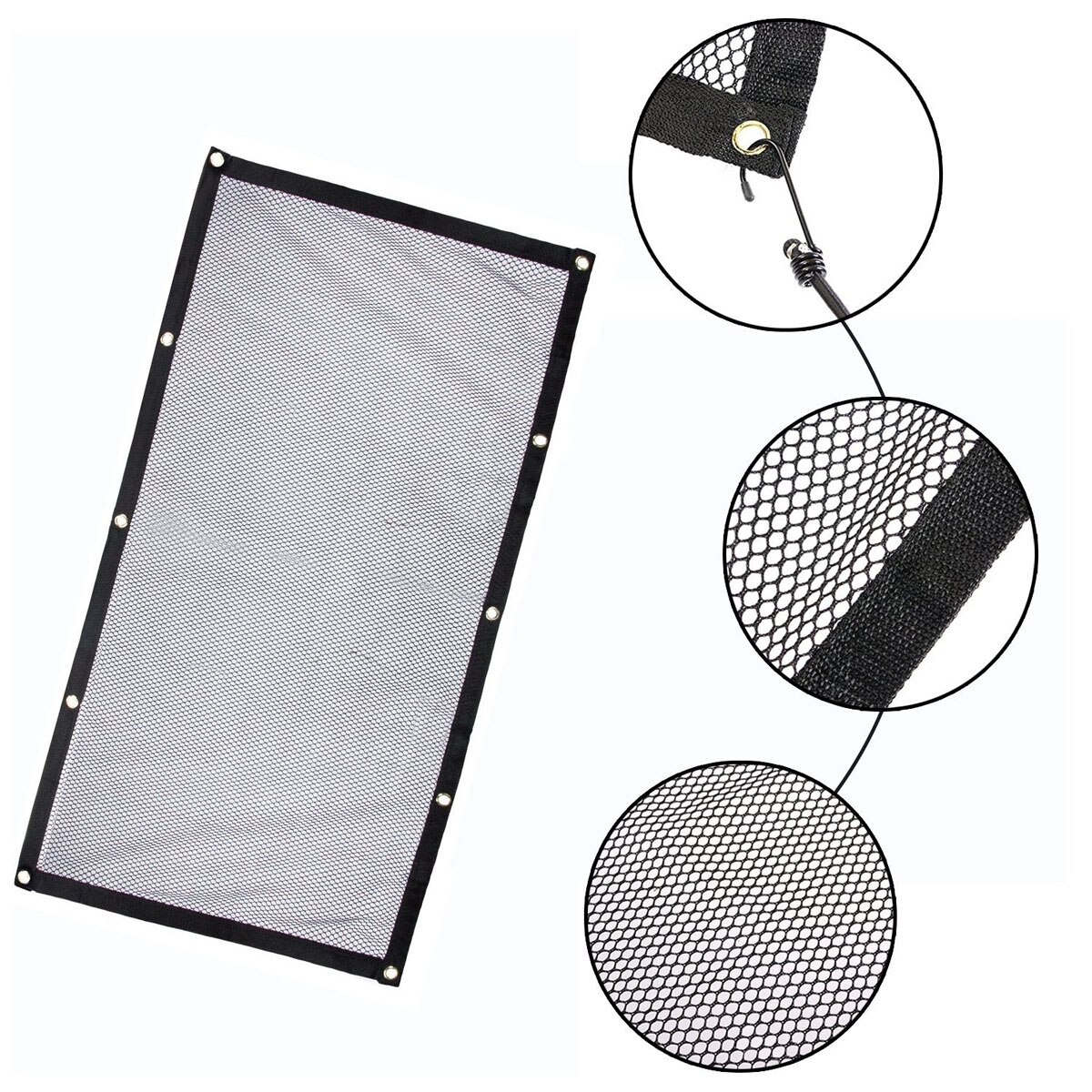 Durable Universal Pet Net Car Safety Dog Barrier Mesh Protector Auto Interior Accessories