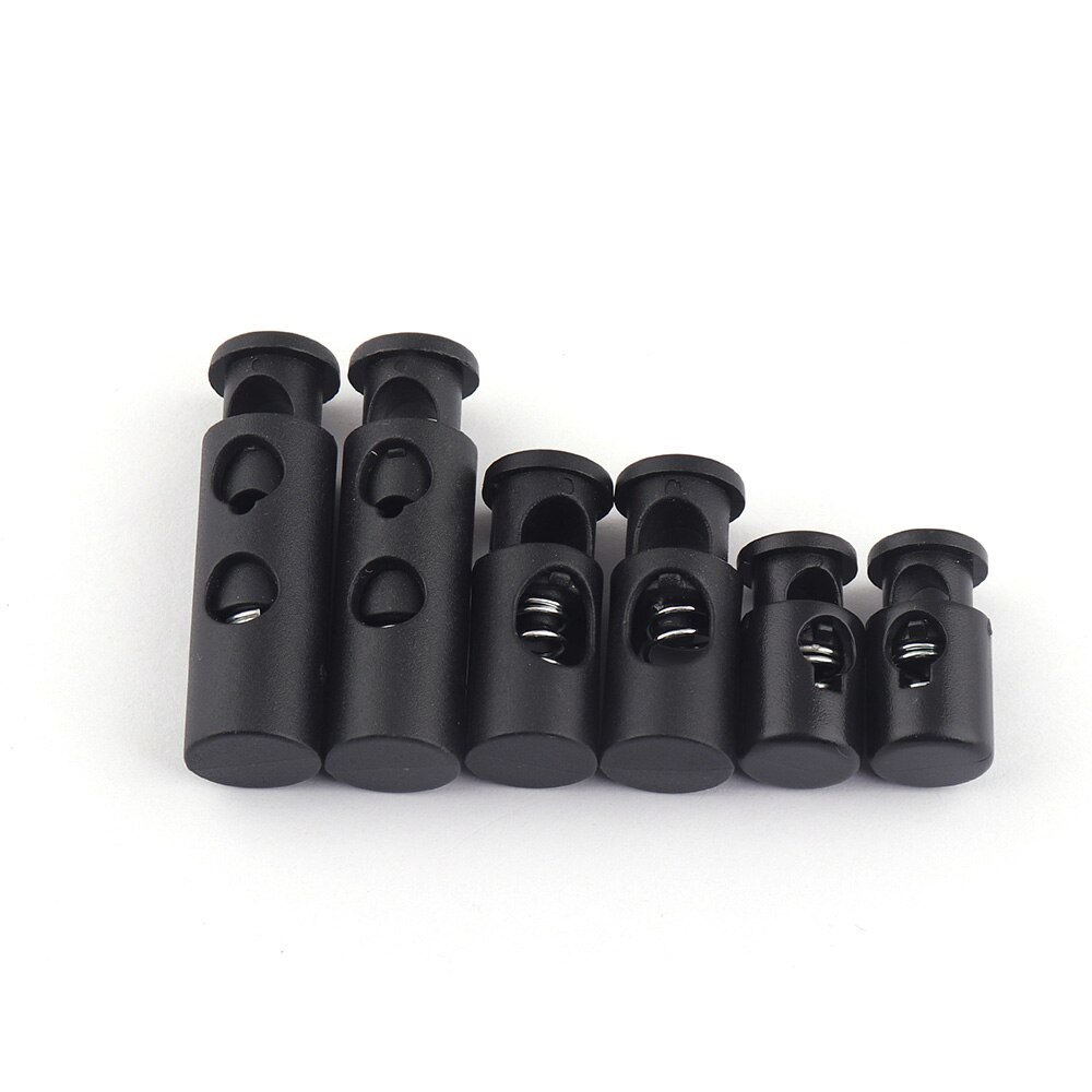 Koordvergrendeling Richter Elastische Koord Spring Loaded Toggle Lock Plastic Band Stopper Gezichtsmasker Vorm Fastener Naaien Kleding Touw