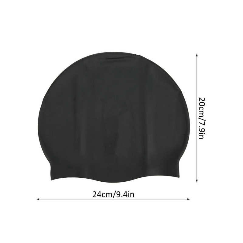 2pcs Unisex Swimming Hat Adult Swimming Cap Silicon Swimming Pool Cap Swim Pool Hat Waterproof Swim Hat Diving