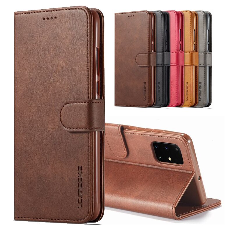 Luxury Case For Samsung Galaxy A71 Cover Case Magnetic Flip Stand Wallet Cover For Samsung A 71 Phone Case On Galaxy A71 Coque