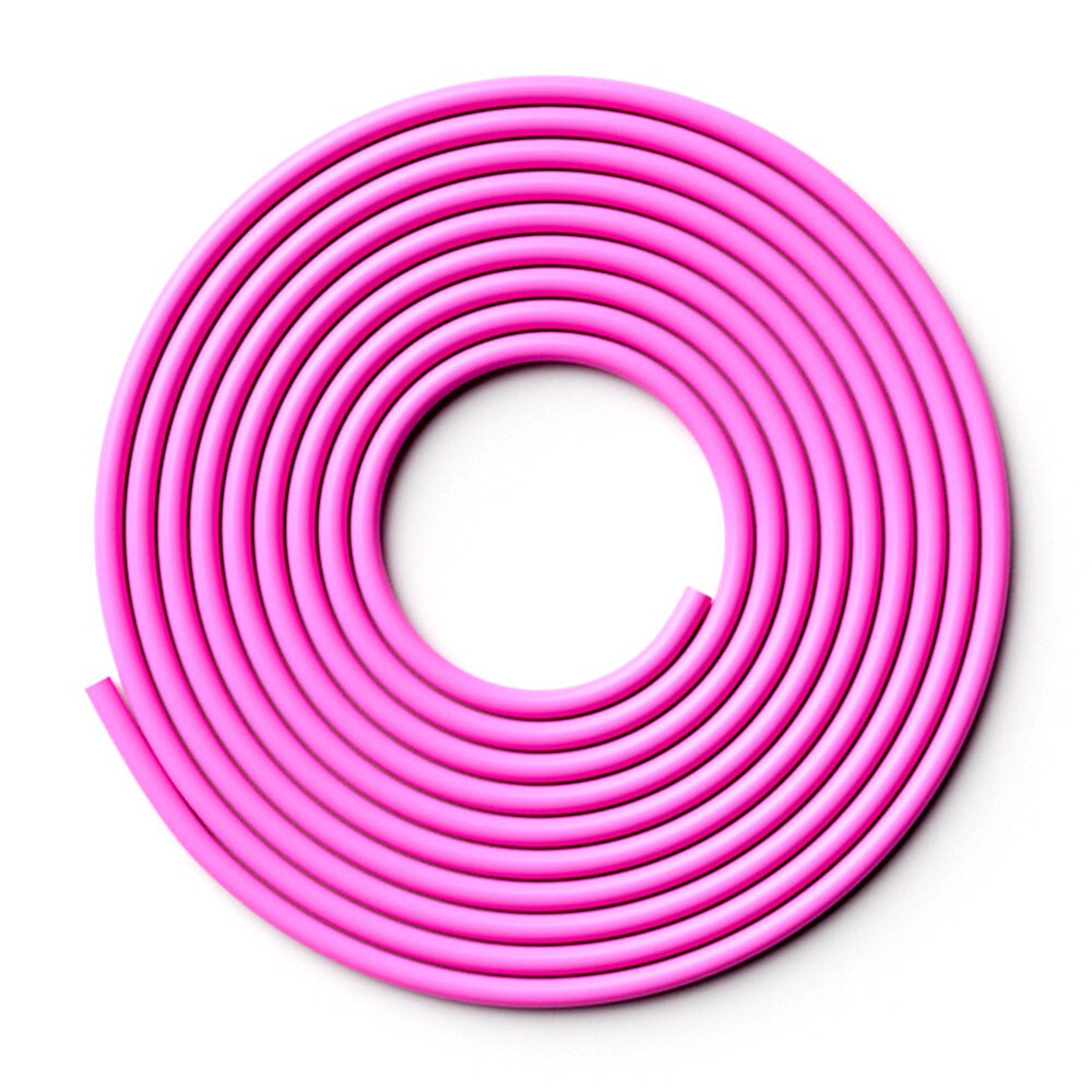 Abs Draadloze Springtouwen Tellen Springtouw Draadloze Skip Touw Draagbare Oefening Jumping Touw Workout Speelgoed: pink line