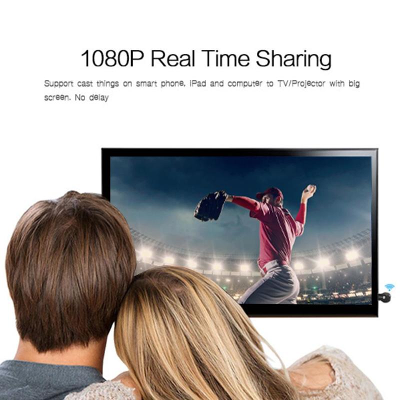 WECAST C2+ Mini WiFi Display HDMI Full HD 1080P TV Stick Miracast DLNA Display Receiver Dongle Adapter For HDTV Laptop Projector