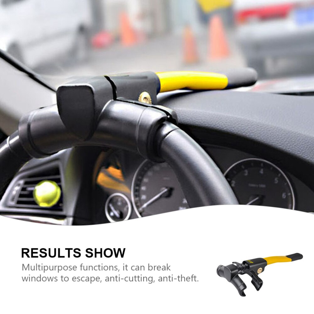 1 Pc Theft-proof Truck Lock Steering Lock Car Theft Prevention (Yellow)