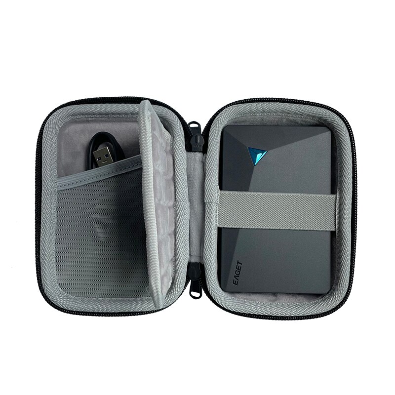 Hard Shell Carrying Case Bag for EAGET Mobile Hard Drive G20 2.5 Inch Storage Box Protection Cover
