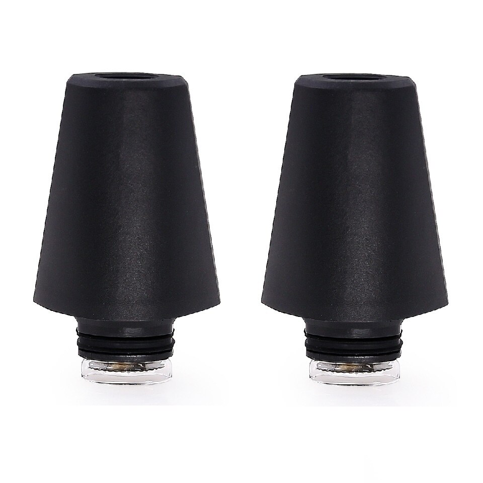 2 Stuks Originele Black Mamba Mondstuk Met Glas Filter Hittebestendig Blk Mamba Vervanging Mondstuk