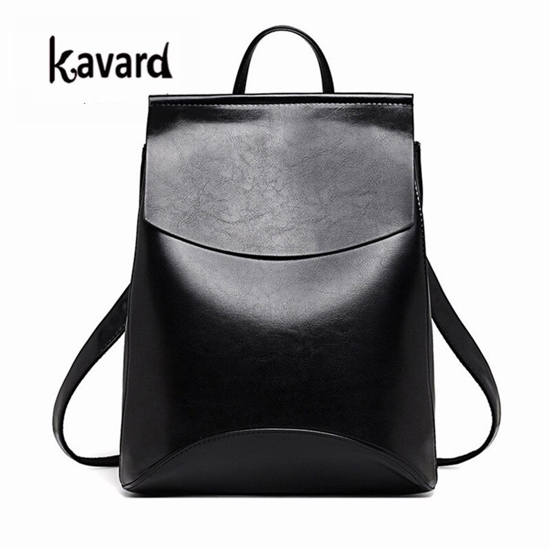 Frauen Leder Rucksäcke Schule Tasche Schüler Rucksack Damen Frauen Taschen Leder Paket Weiblichen Sack dos