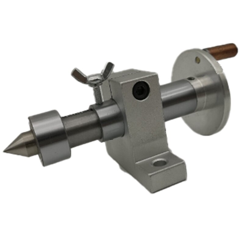 Adjustable Double Bearing Activity Center Rotation Center with Rotary Thimble DIY Woodworking Mini Lathe Accessories