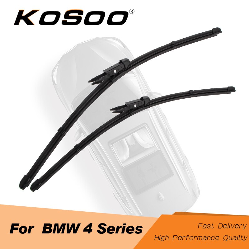 Kosoo Voor Bmw 4 Serie F32 F33 F36 Auto Ruitenwissers Rubber Fit Pinch tab Armen Accessoires