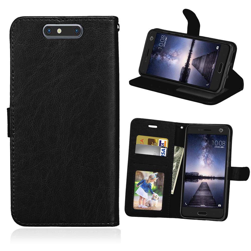 Hoesje voor zte blade  v8 leren portemonnee hoesje voor zte blade  v9 telefoontasje voor coque zte  v 8 bv0800 hoesje beschermende siliconen huid capa: Voor zte blade  v8 / Zwart