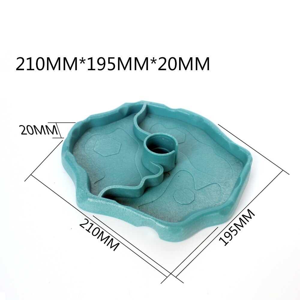 Distributeur d&#39;eau automatique pour reptiles, abreuvoir, bol de nourriture et d&#39;eau, petit Animal gecko leopard, assiette, reptile accessories tortue terrestre accessories: lake blue